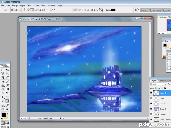 Creation of Dream World: Step 4