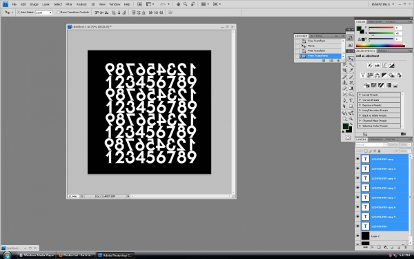Creation of Fear of Numbers: Step 6