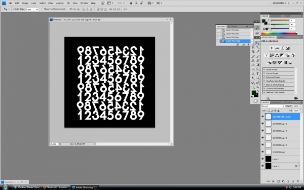 Creation of Fear of Numbers: Step 8