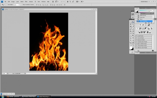 Creation of Pyrophobia: Step 2