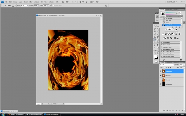 Creation of Pyrophobia: Step 17