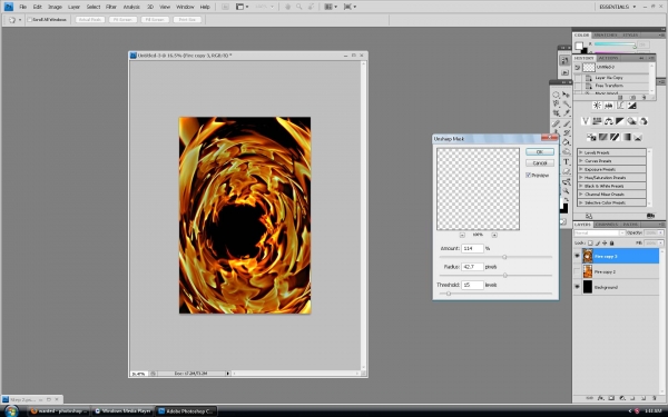 Creation of Pyrophobia: Step 18