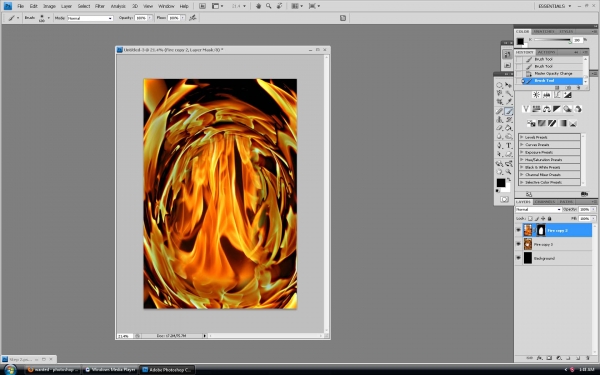 Creation of Pyrophobia: Step 20