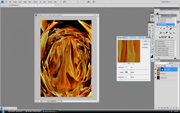 Creation of Pyrophobia: Step 21
