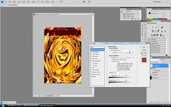 Creation of Pyrophobia: Step 37