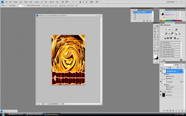 Creation of Pyrophobia: Step 39