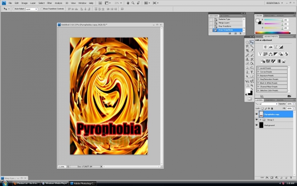 Creation of Pyrophobia: Step 42