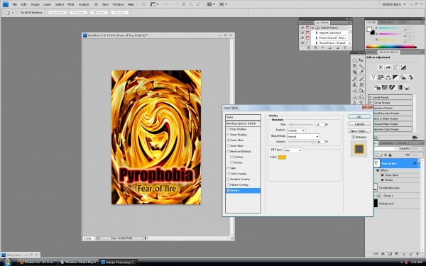 Creation of Pyrophobia: Step 43