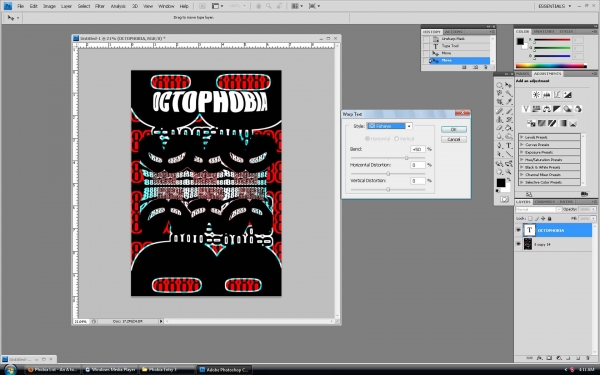 Creation of Octophobia: Step 31