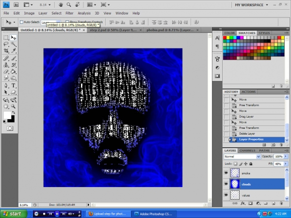 Creation of Arithmophobia: Step 8