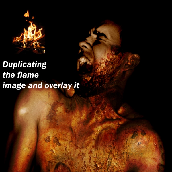 Creation of Arsonphobia (Fear of Fire): Step 4