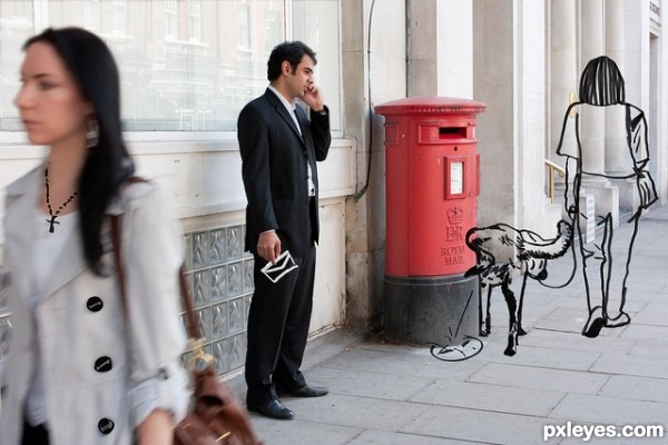 Creation of Street in London: Final Result