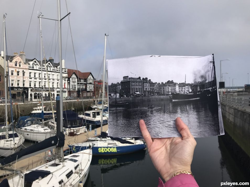 Creation of Inner Harbour & North Quay 1890s: Final Result