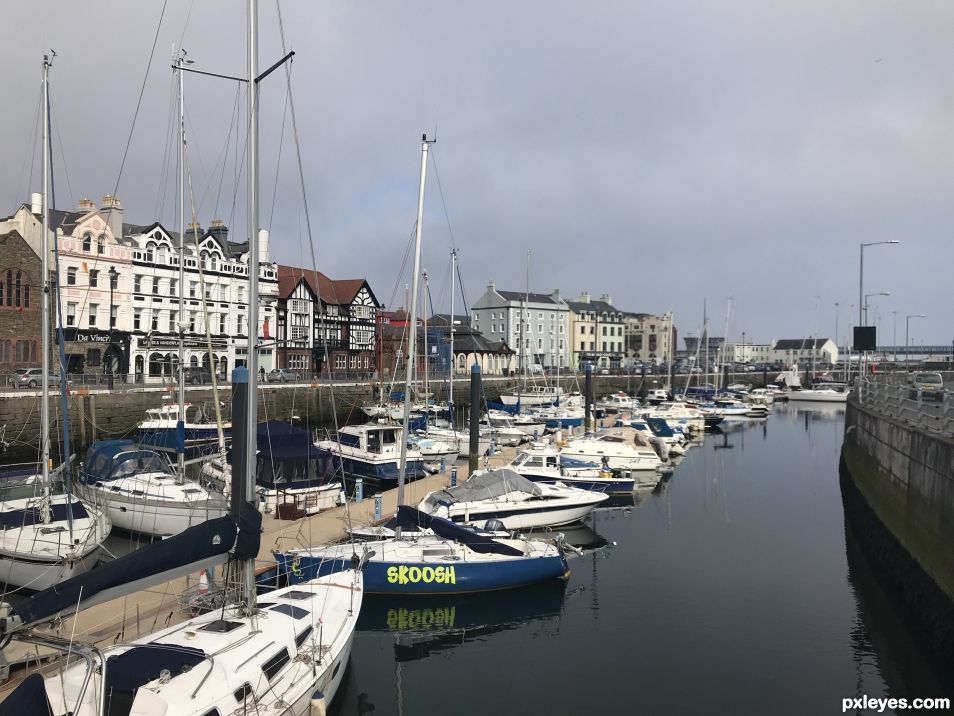 Creation of Inner Harbour & North Quay 1890s: Step 1