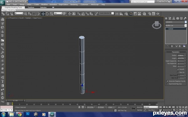Creation of Red Pencil Mimic: Step 2