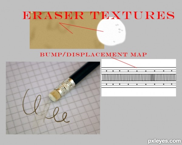 Creation of Mimicked eraser end: Step 3