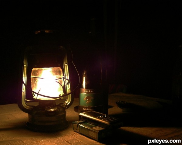 Kerosene lamps