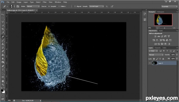 Creation of Balloon: Step 5