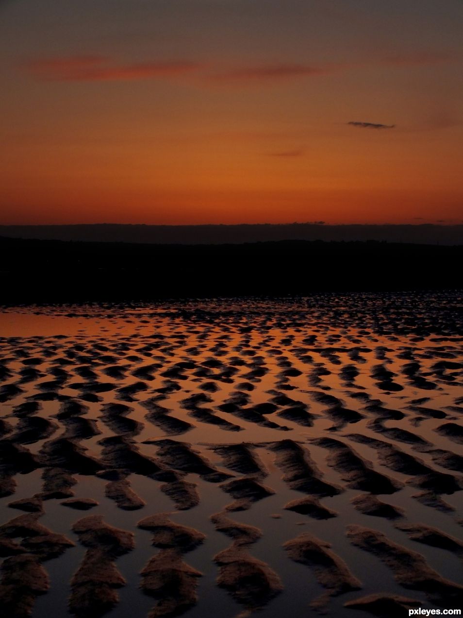 Ripples in the sand