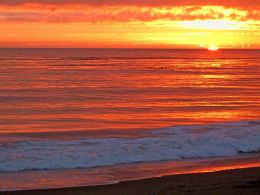 The Sun Sets on San Simeon