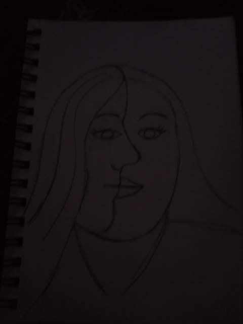 Creation of two faces: Step 1