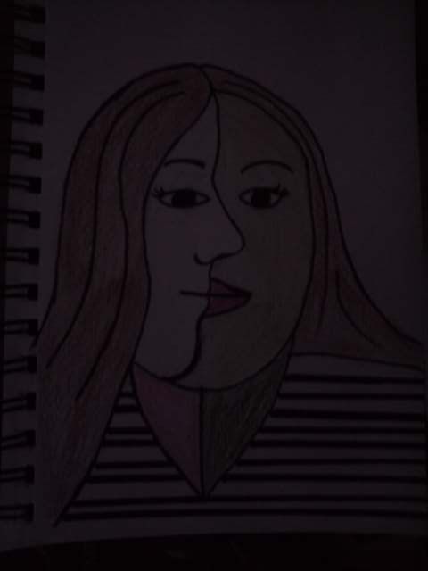 Creation of two faces: Step 3