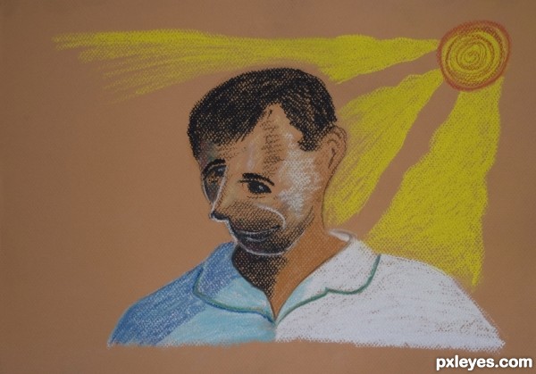 Creation of Self portrait: Step 6