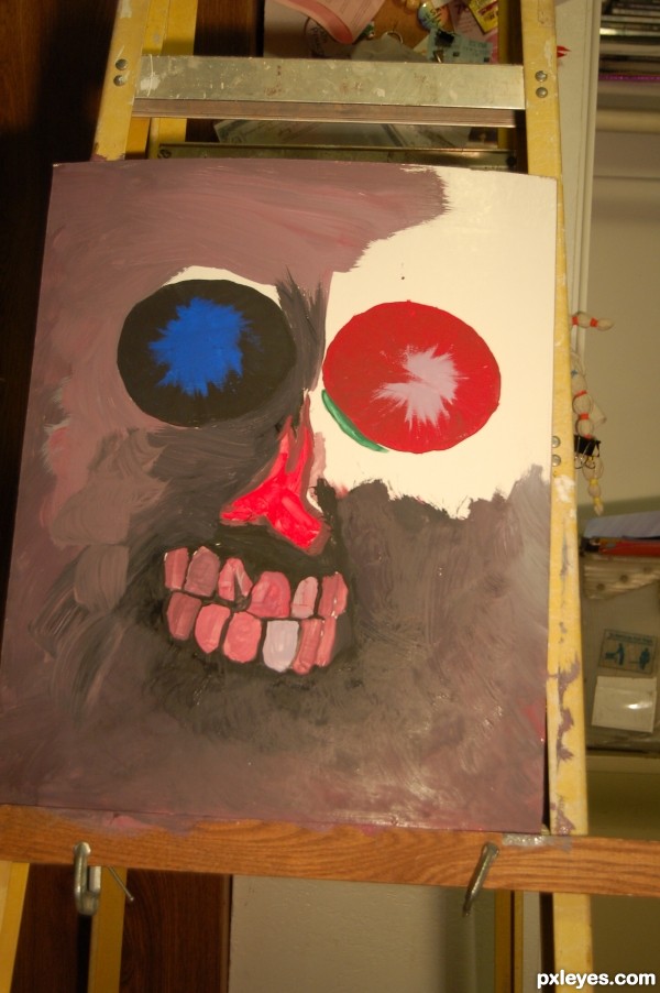 Creation of Pablo's Skull: Step 5