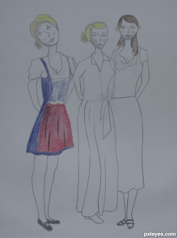 Creation of Fashion Models: Step 4