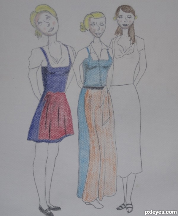 Creation of Fashion Models: Step 5