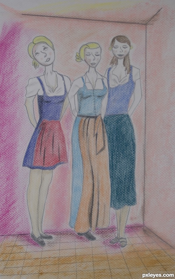 Creation of Fashion Models: Step 8