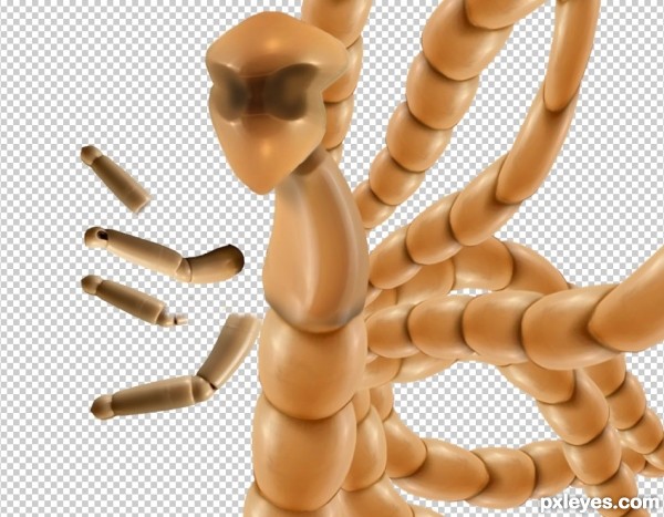 Creation of Butterfly Guy: Step 10