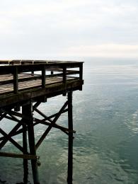 End of the pier