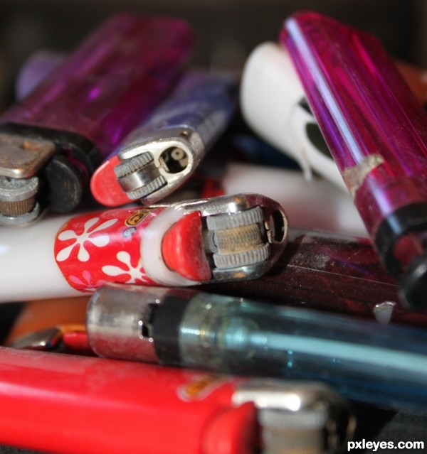 pile O Lighters