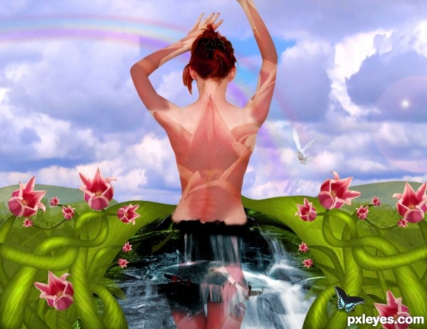 Creation of Ballerina Fantasy: Step 14