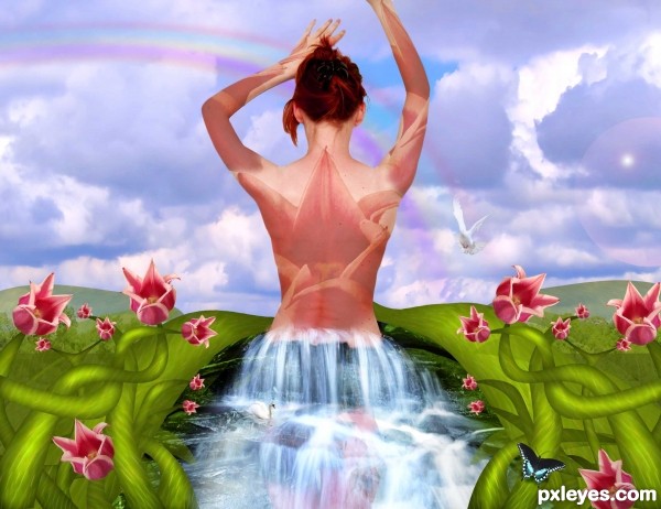 Creation of Ballerina Fantasy: Step 15