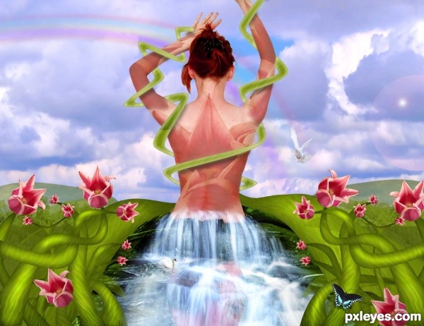 Creation of Ballerina Fantasy: Step 16
