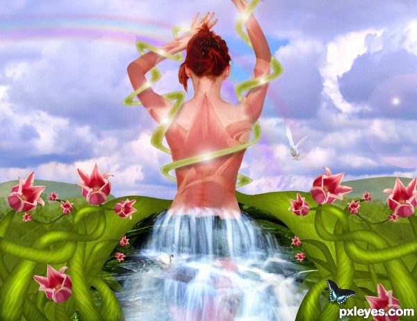 Creation of Ballerina Fantasy: Step 17