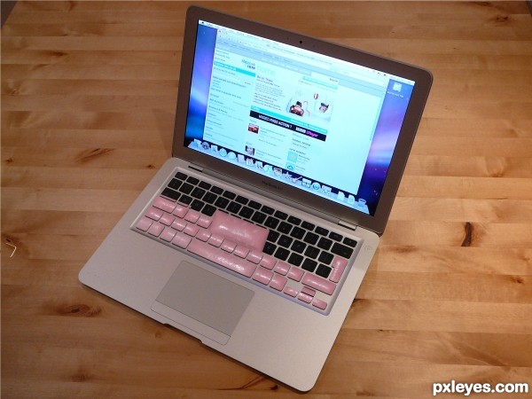 Creation of Mac with Gum Keyboard: Step 2