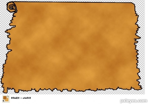 Creation of Treasure map: Step 5