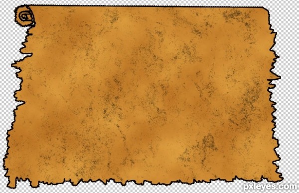 Creation of Treasure map: Step 6