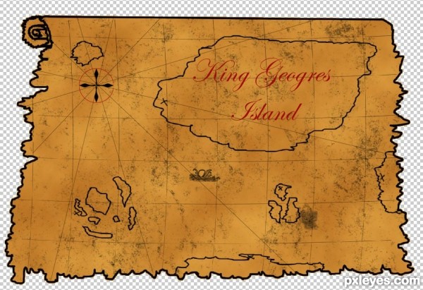 Creation of Treasure map: Step 16