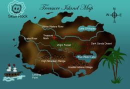 Treasure Island Map