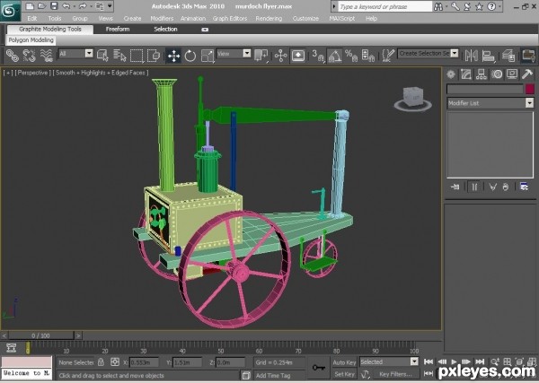 Creation of Murdoch's Steam Carriage: Step 6