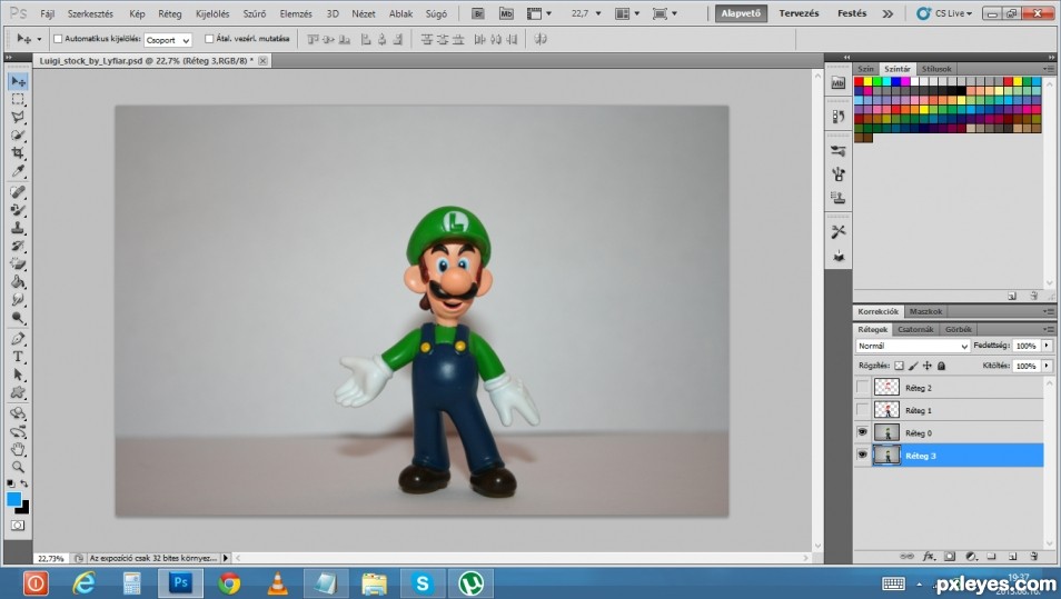 Creation of Mario: Step 1