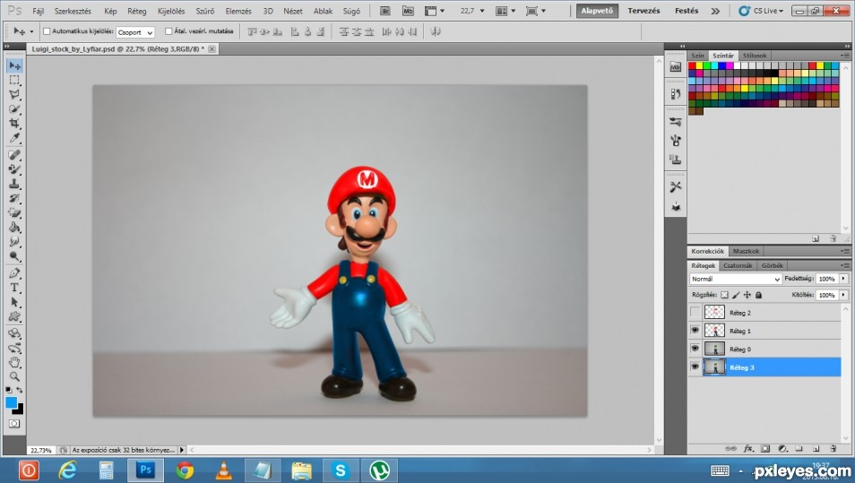 Creation of Mario: Step 2