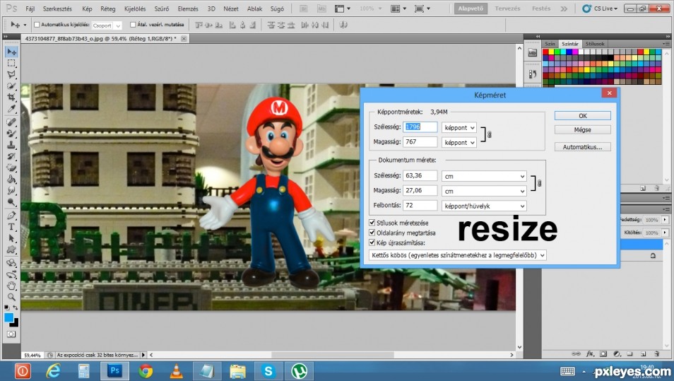 Creation of Mario: Step 5