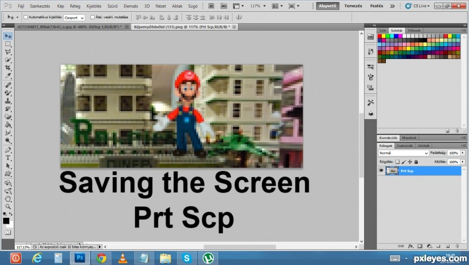Creation of Mario: Step 7