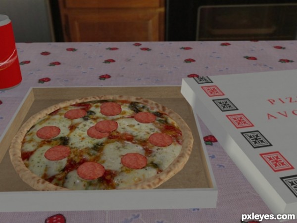 Creation of Pizza Avgvsta: Final Result
