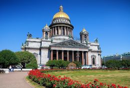 The Saint Isaac Cathedral in Saint Petersburg